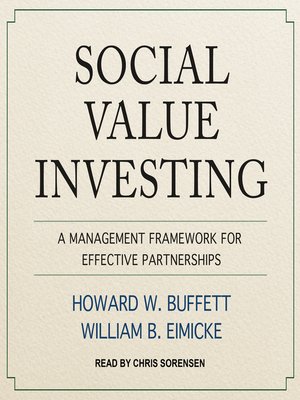 cover image of Social Value Investing